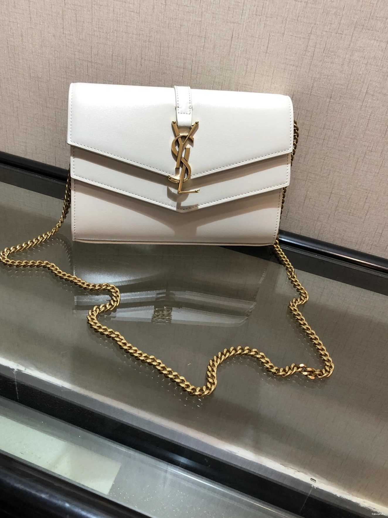 MEDIUM SULPICE CHAIN WALLET YSL 0806